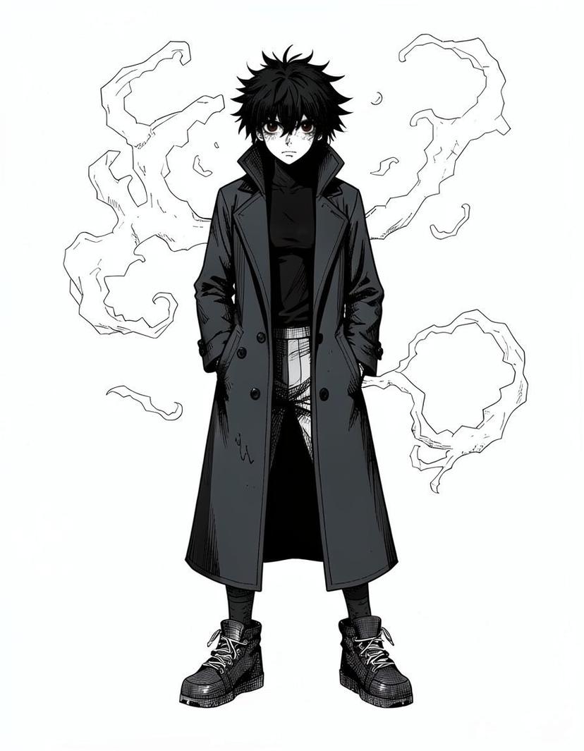 Akira Ieiri, a Jujutsu Kaisen OC made on GenTube