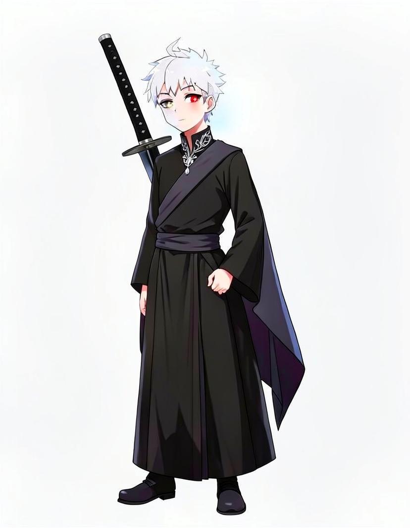 uzi, a Jujutsu Kaisen OC made on GenTube