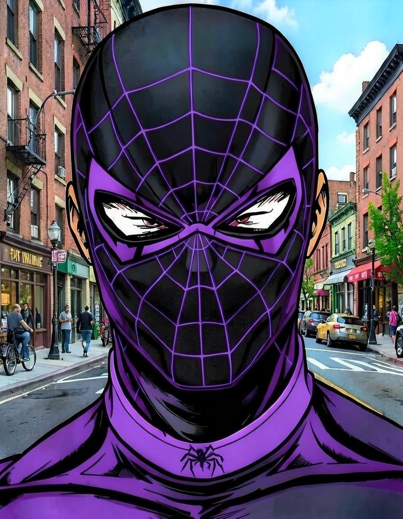 Spider-Man, a Spider Man OC made on GenTube