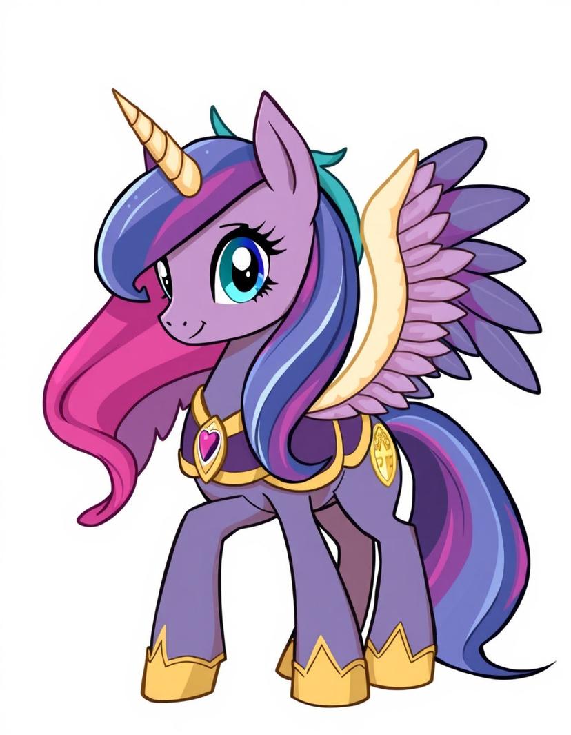 Velvetwing, a My Little Pony OC made on GenTube