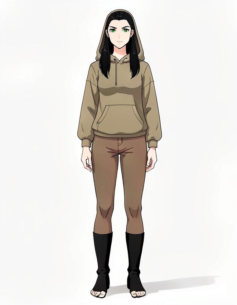crow step, a Naruto OC made on GenTube