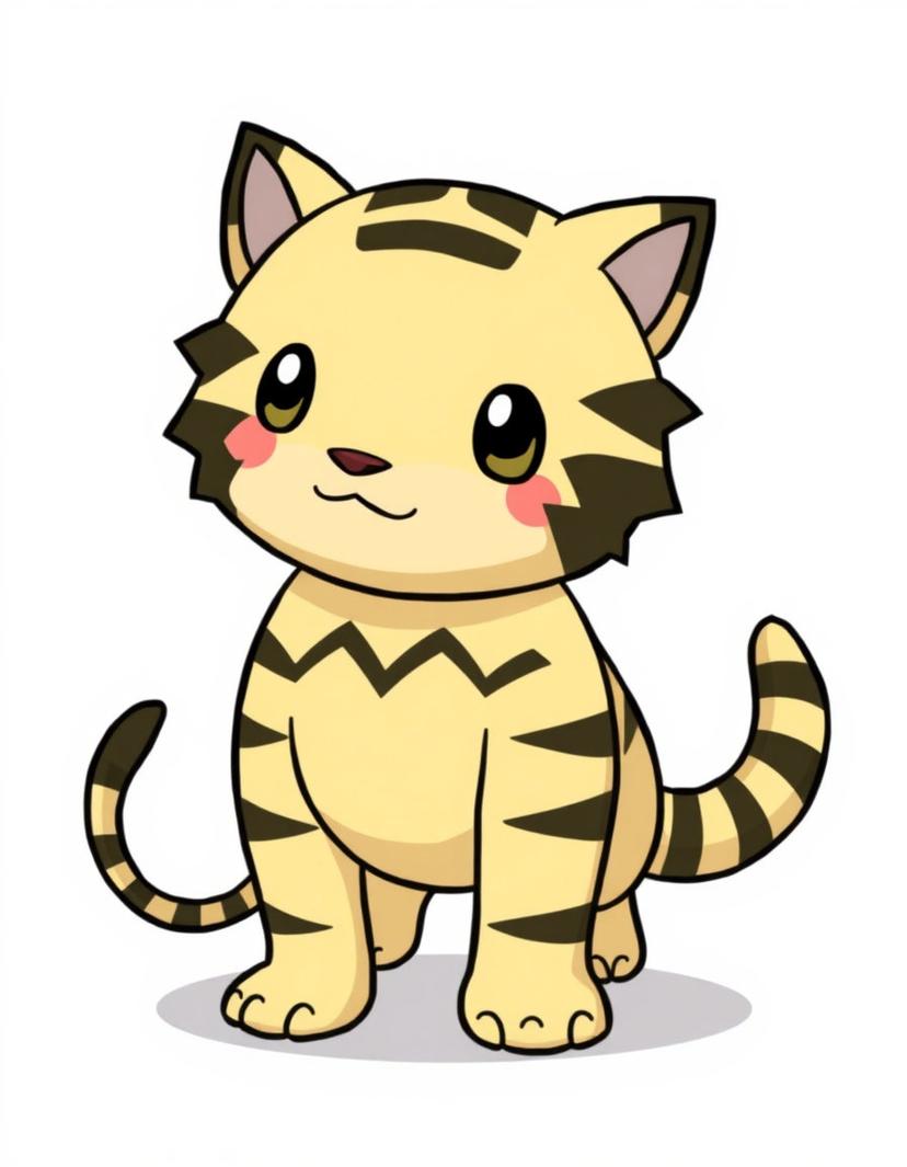 Kirostripe, a Pokemon OC made on GenTube