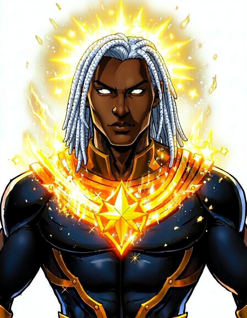 Astraforge, a Marvel Superhero OC made on GenTube