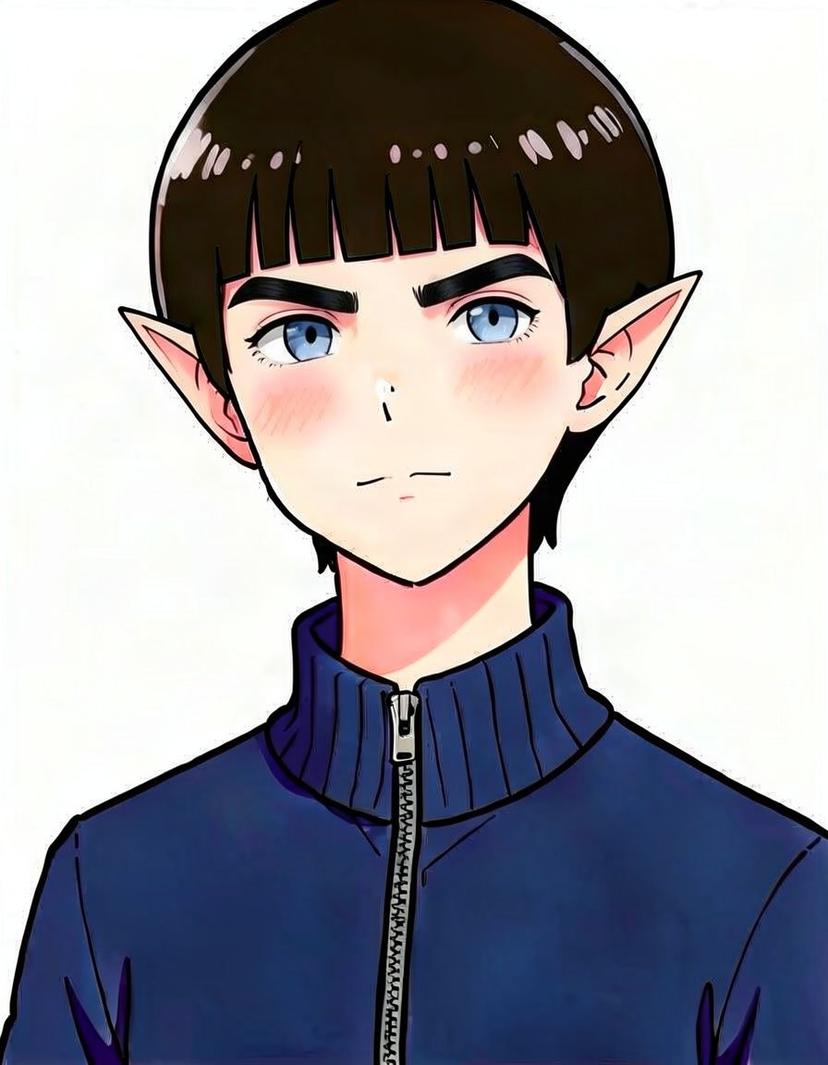 AZAMAT, a DDLC OC made on GenTube
