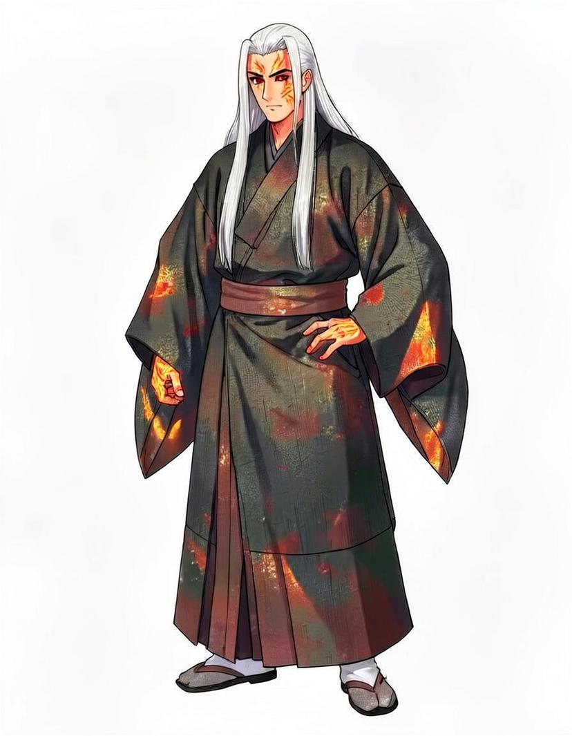 Kurai, a Jujutsu Kaisen OC made on GenTube