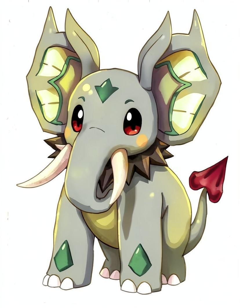 Tuskie, a Pokemon OC made on GenTube