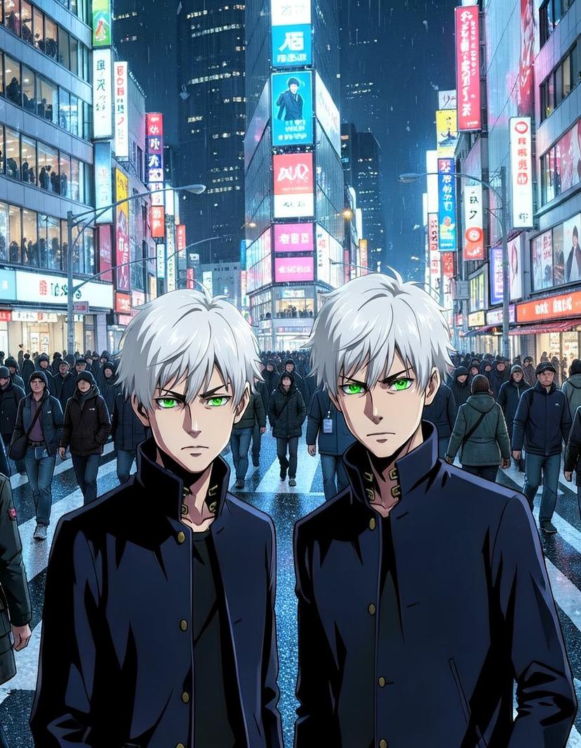 Ashen Vale, a Jujutsu Kaisen OC made on GenTube