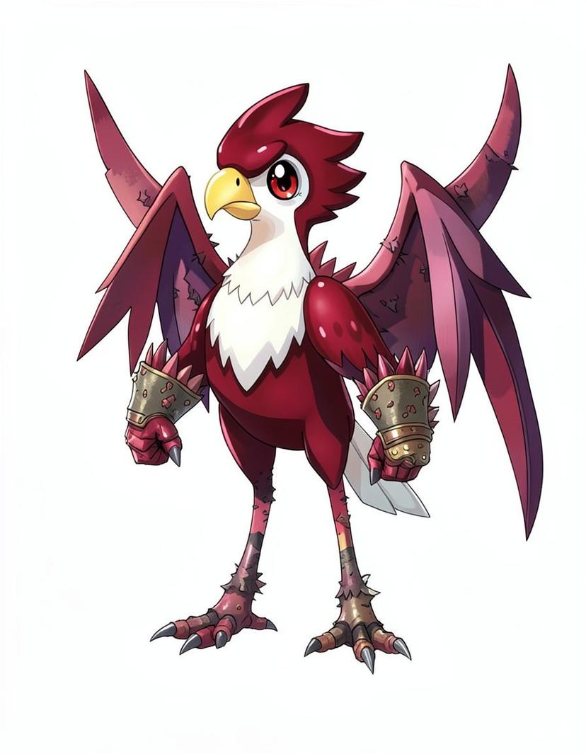 Harpovil, a Pokemon OC made on GenTube
