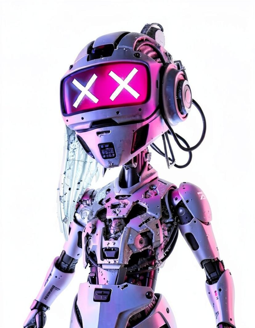 Kit, a Murder Drones OC made on GenTube