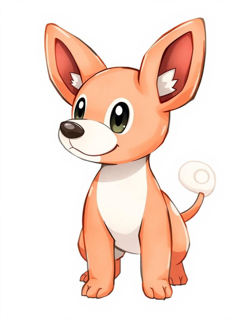 Mirahound, a Pokemon OC made on GenTube