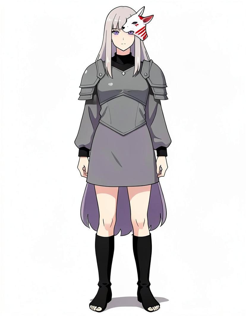 Silvershade, a Naruto OC made on GenTube
