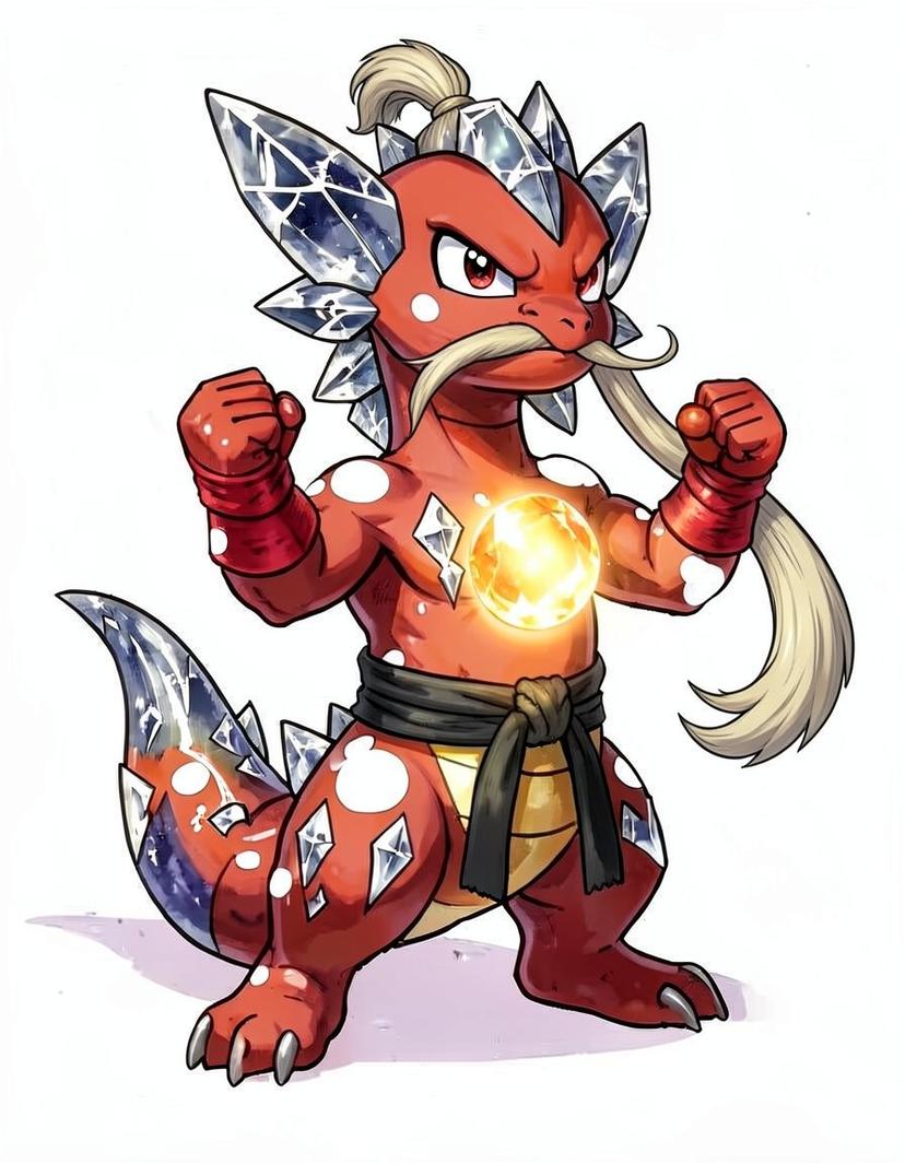 Dojohiss, a Pokemon OC made on GenTube