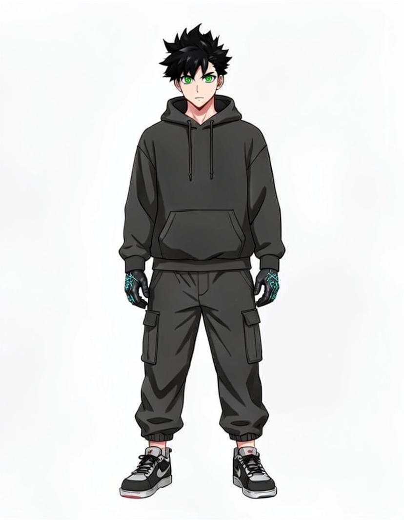 Sora Zenin, a Jujutsu Kaisen OC made on GenTube