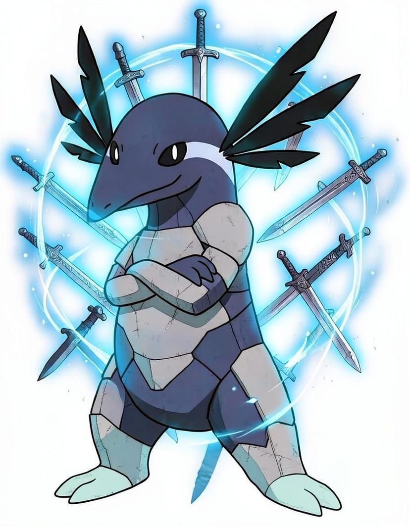 Shadecrest, a Pokemon OC made on GenTube