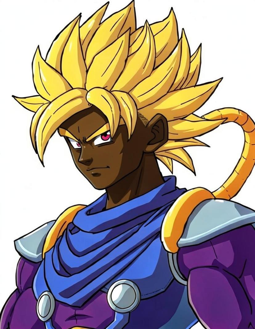 Veghaza, a Dragon Ball OC made on GenTube