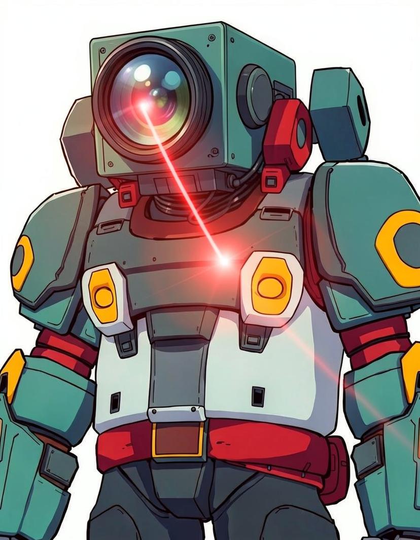 Mechspool Keeper, a Skibidi Toilet OC made on GenTube