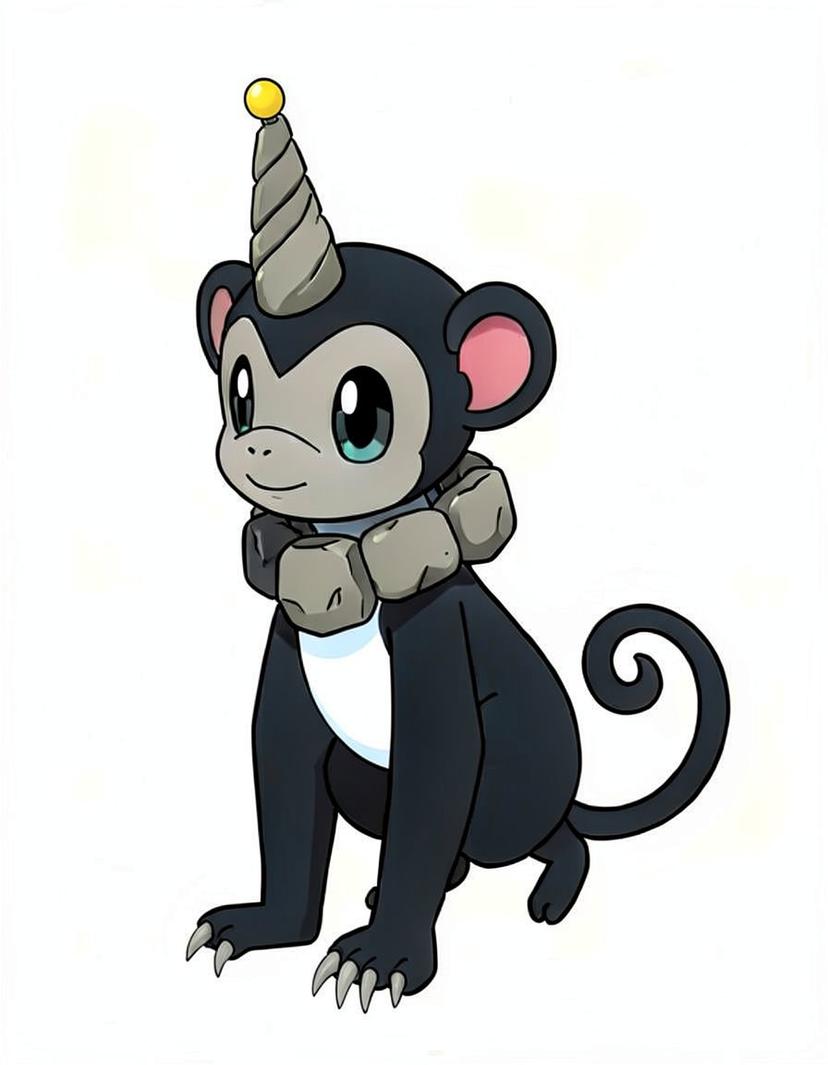 drillchimp, a Pokemon OC made on GenTube
