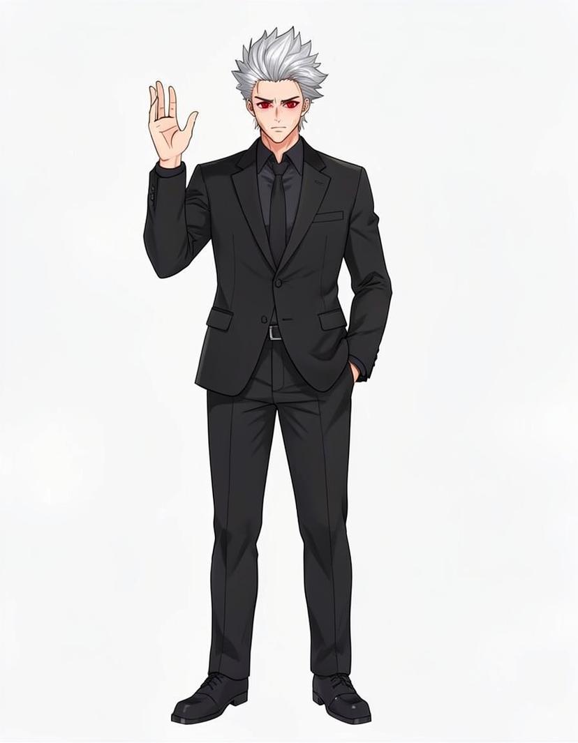 DARK Zenin, a Jujutsu Kaisen OC made on GenTube