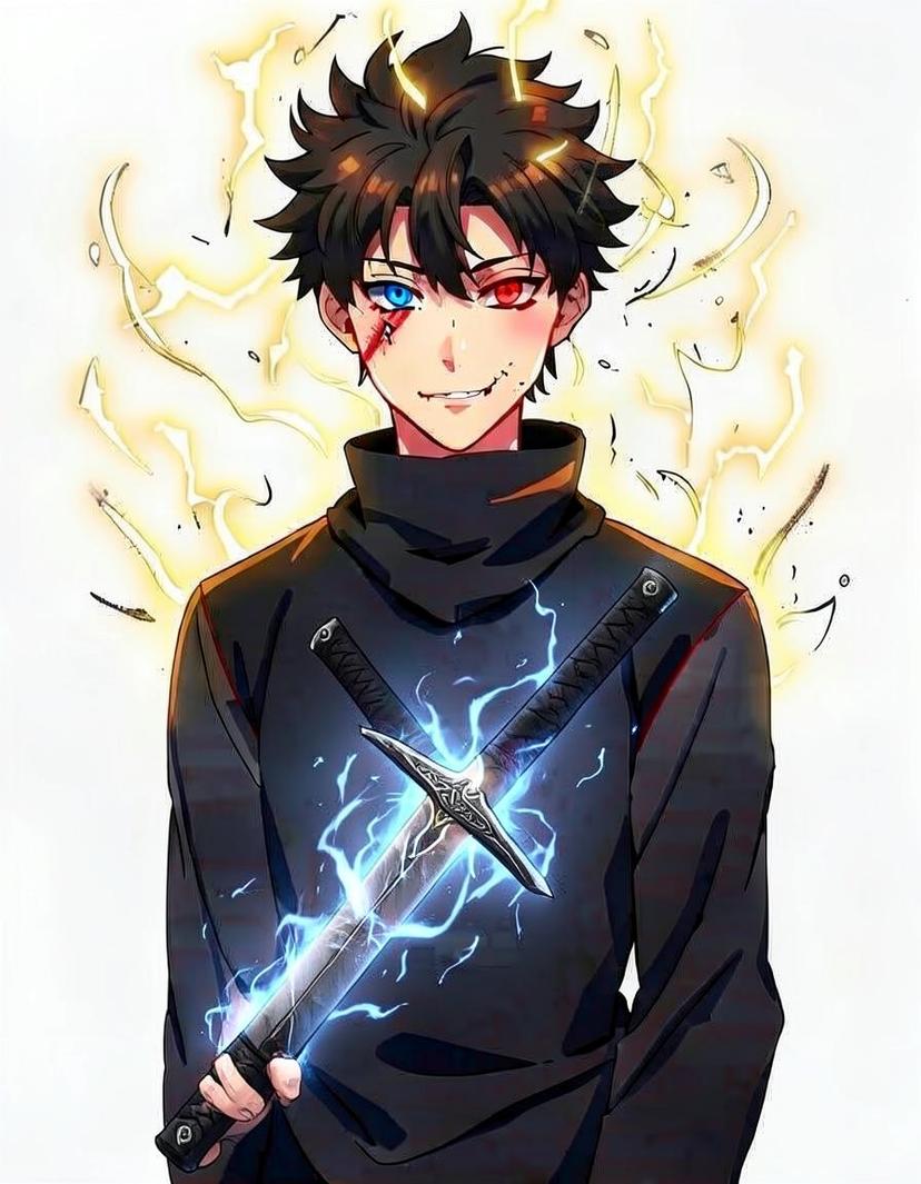 Ren, a Jujutsu Kaisen OC made on GenTube