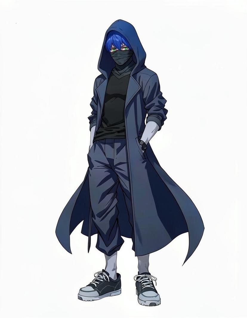 Asahi Arakawa, a Jujutsu Kaisen OC made on GenTube
