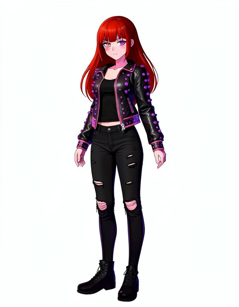 Asahi Ichinose, a Jujutsu Kaisen OC made on GenTube