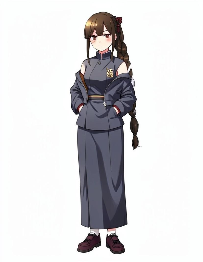 Sora Okkotsu, a Jujutsu Kaisen OC made on GenTube