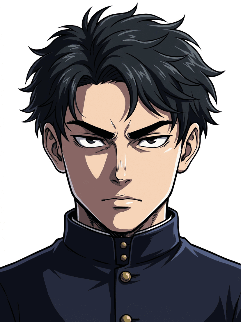 Midnight Vale, a Jujutsu Kaisen OC made on GenTube