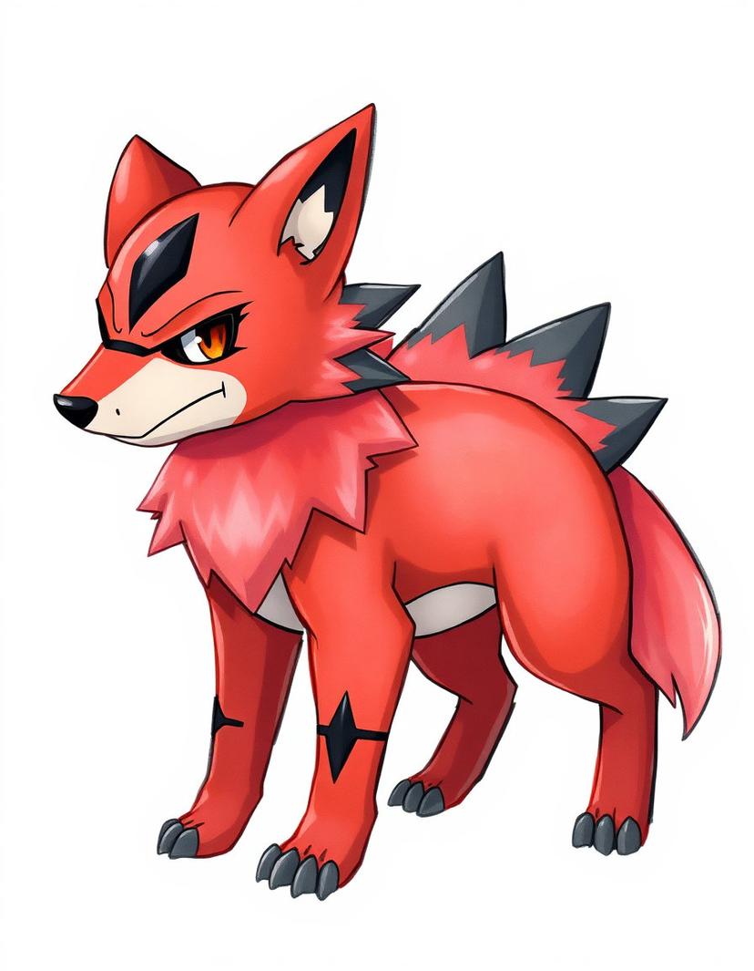 Noxlupe, a Pokemon OC made on GenTube