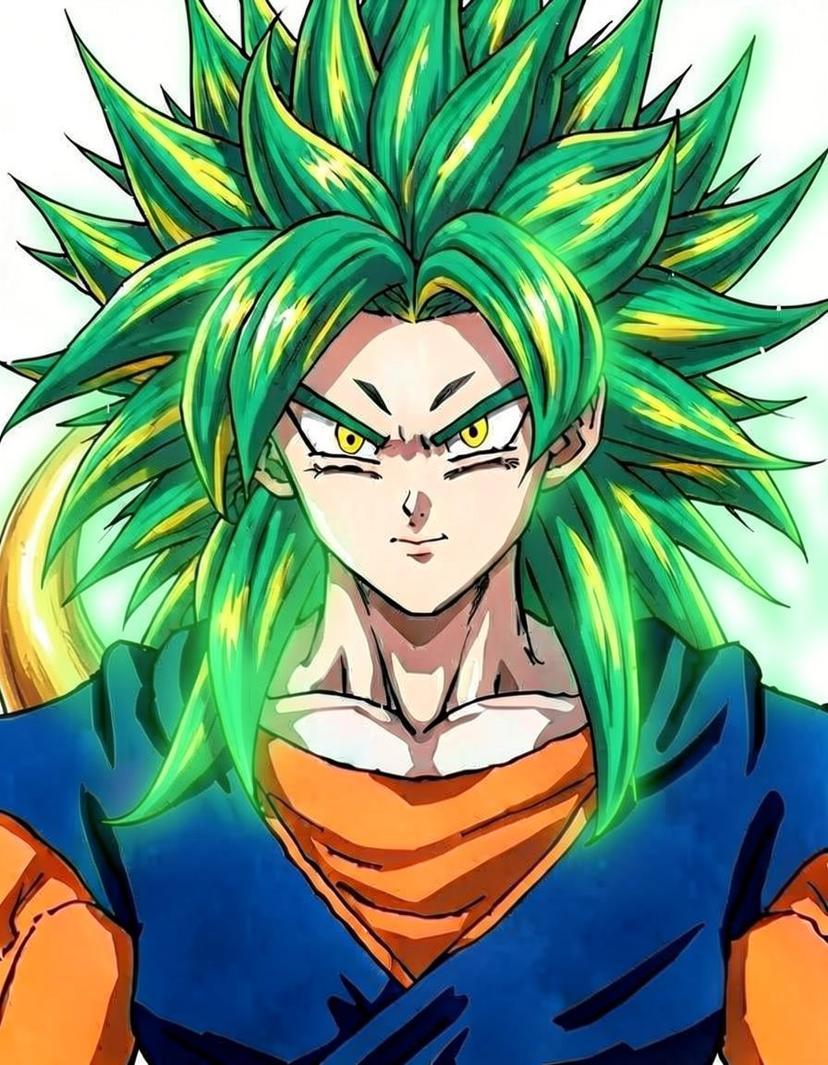 Rokan, a Dragon Ball OC made on GenTube