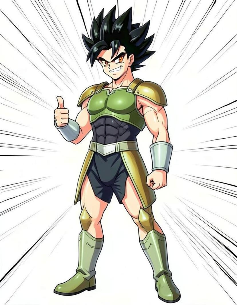 Zaru Kenta, a Dragon Ball OC made on GenTube