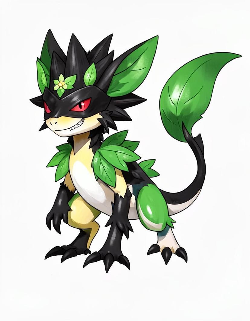 Gloomgocke, a Pokemon OC made on GenTube