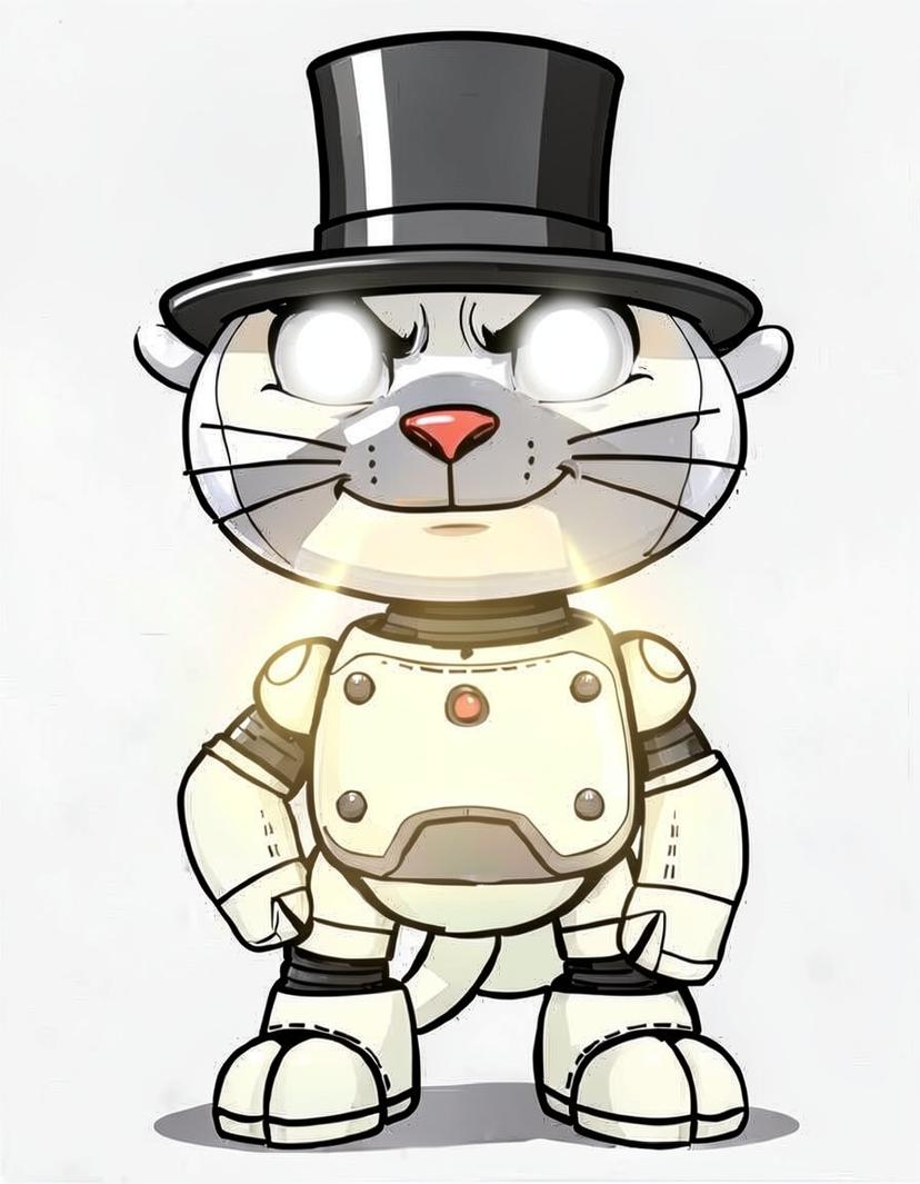 Cat, a FNAF OC made on GenTube