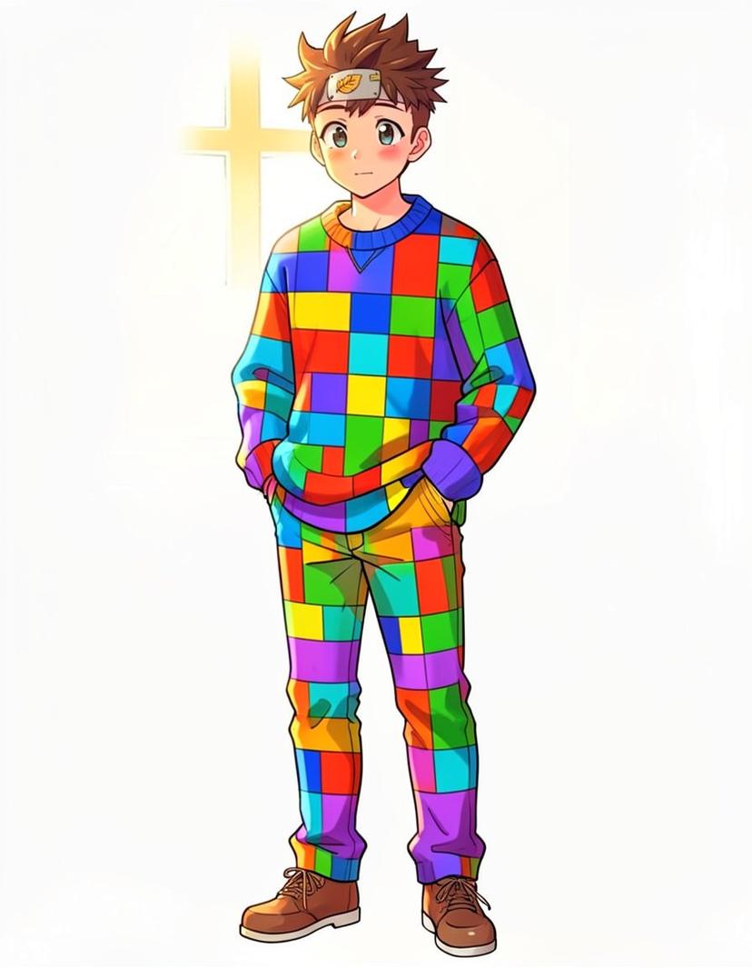 Tetris, a Naruto OC made on GenTube