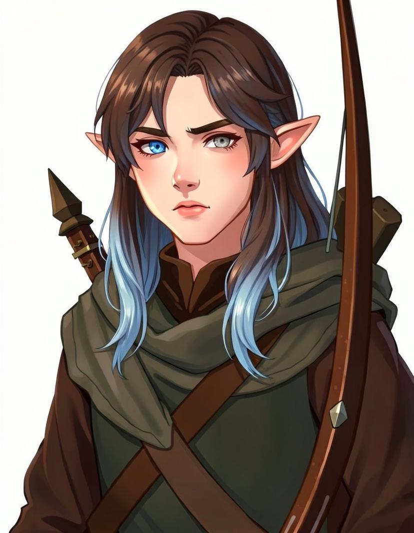Heleg, a Lord of the Rings OC made on GenTube