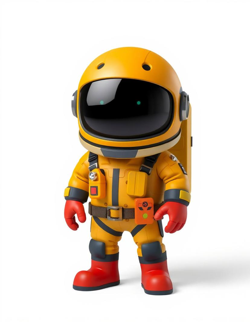 Orbit Wrench, a Among Us OC made on GenTube