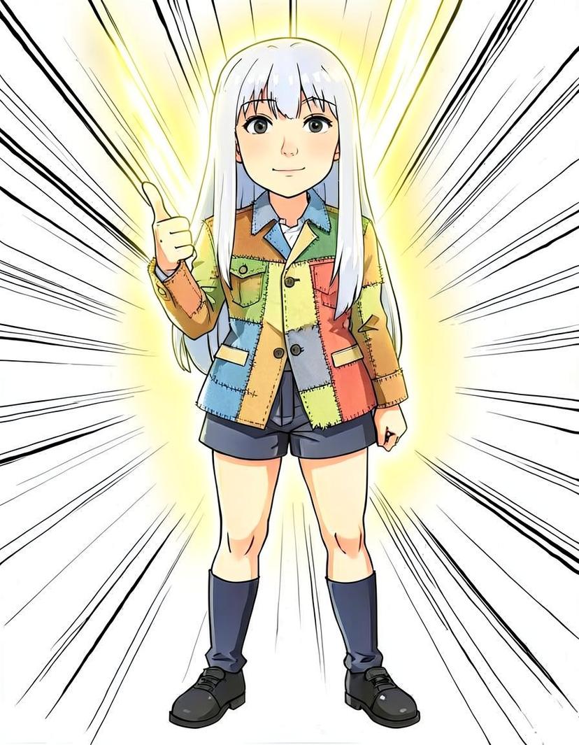 Lumi Crest, a My Hero Academia OC made on GenTube