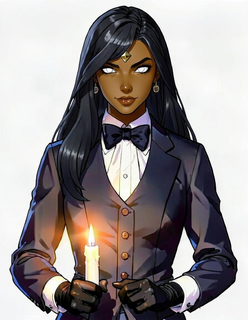 Nyxara, a Marvel Superhero OC made on GenTube