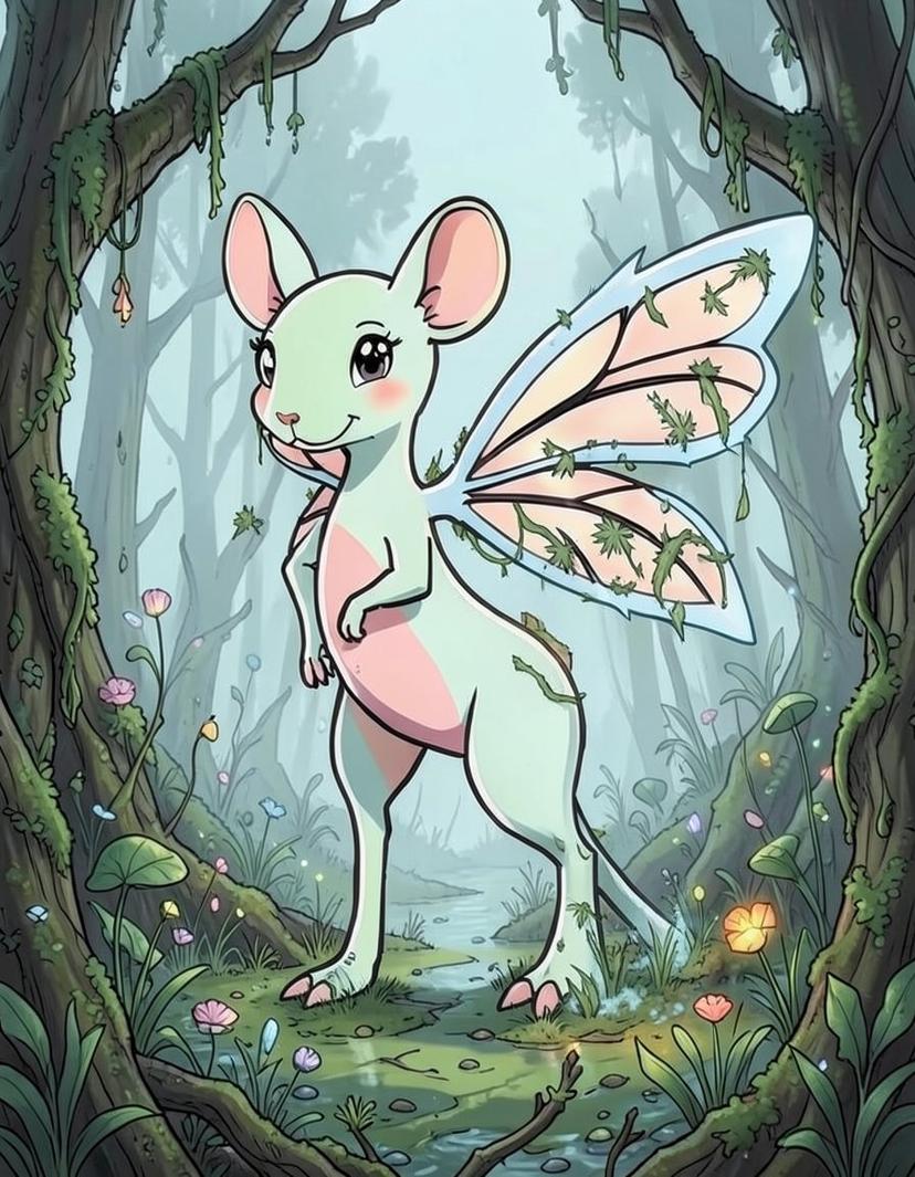 Swamplet, a Pokemon OC made on GenTube