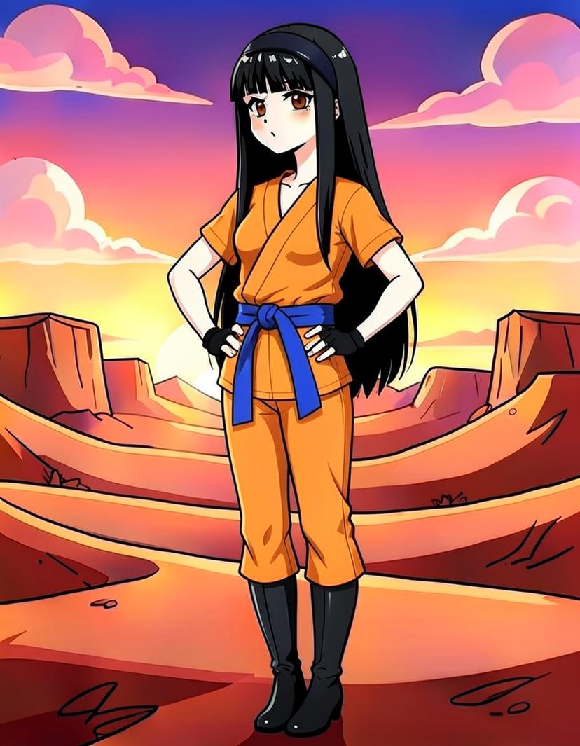 Tsumi, a Naruto OC made on GenTube