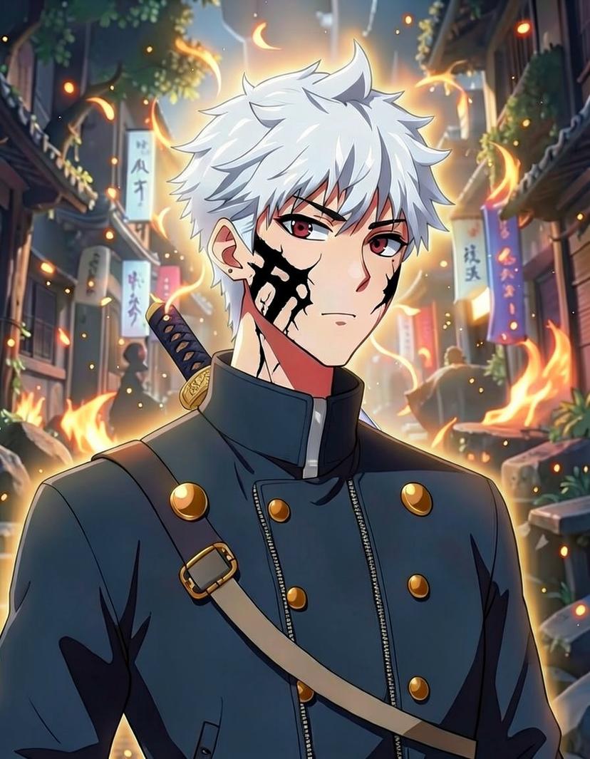 Okaya, a Jujutsu Kaisen OC made on GenTube
