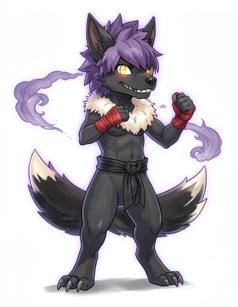 Shadowstalker, a Pokemon OC made on GenTube