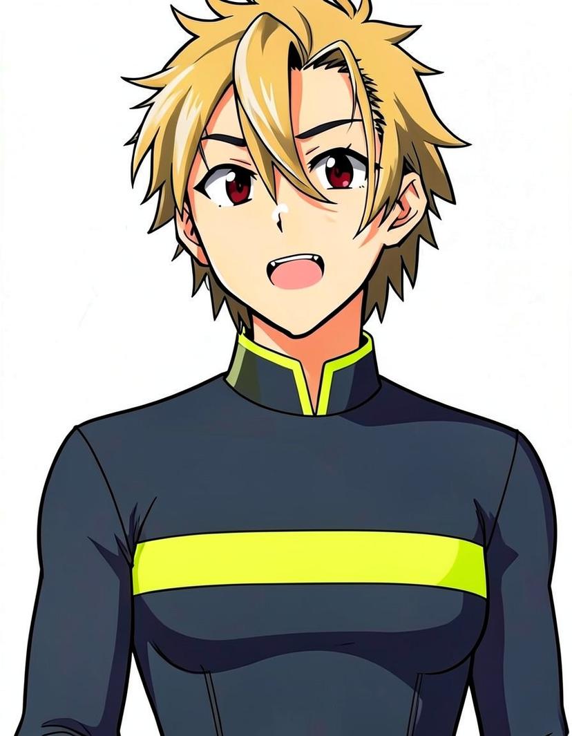 Kairo Blaze, a My Hero Academia OC made on GenTube