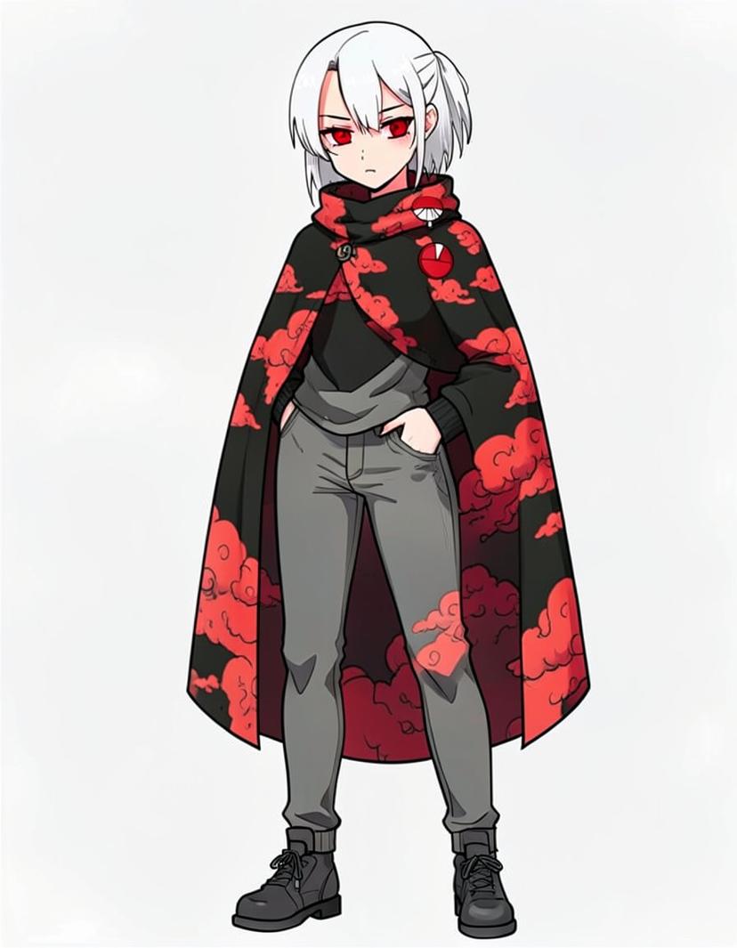 Crimson Veil, a Naruto OC made on GenTube