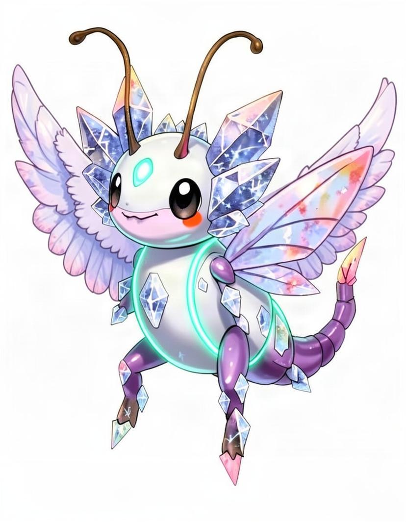 Rimebeet, a Pokemon OC made on GenTube
