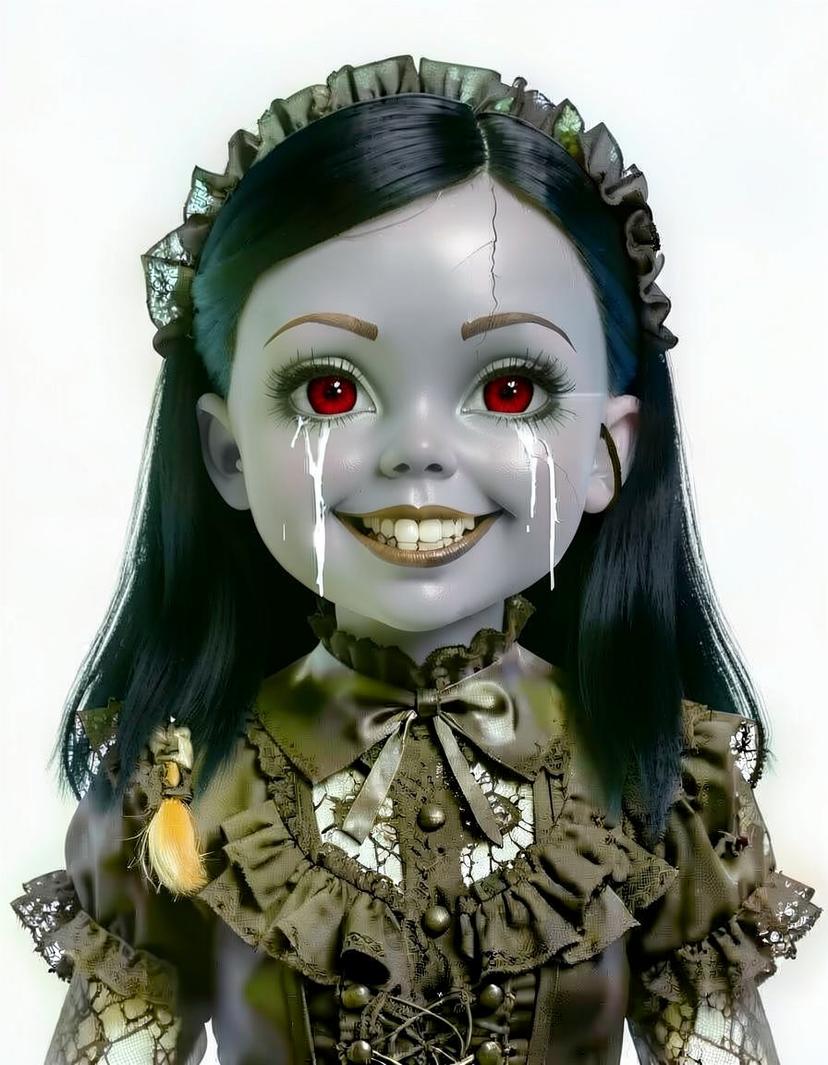 CrimsonWisp, a Creepypasta OC made on GenTube