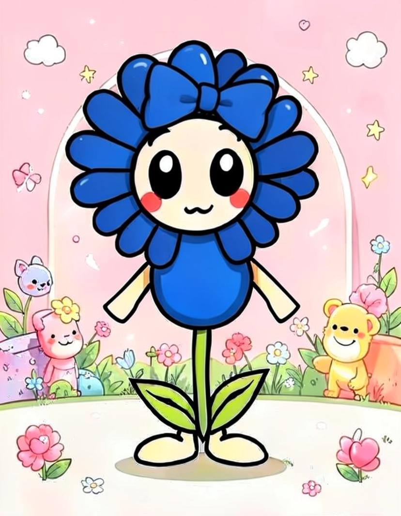 Petal Pippin, a Dandys World OC made on GenTube