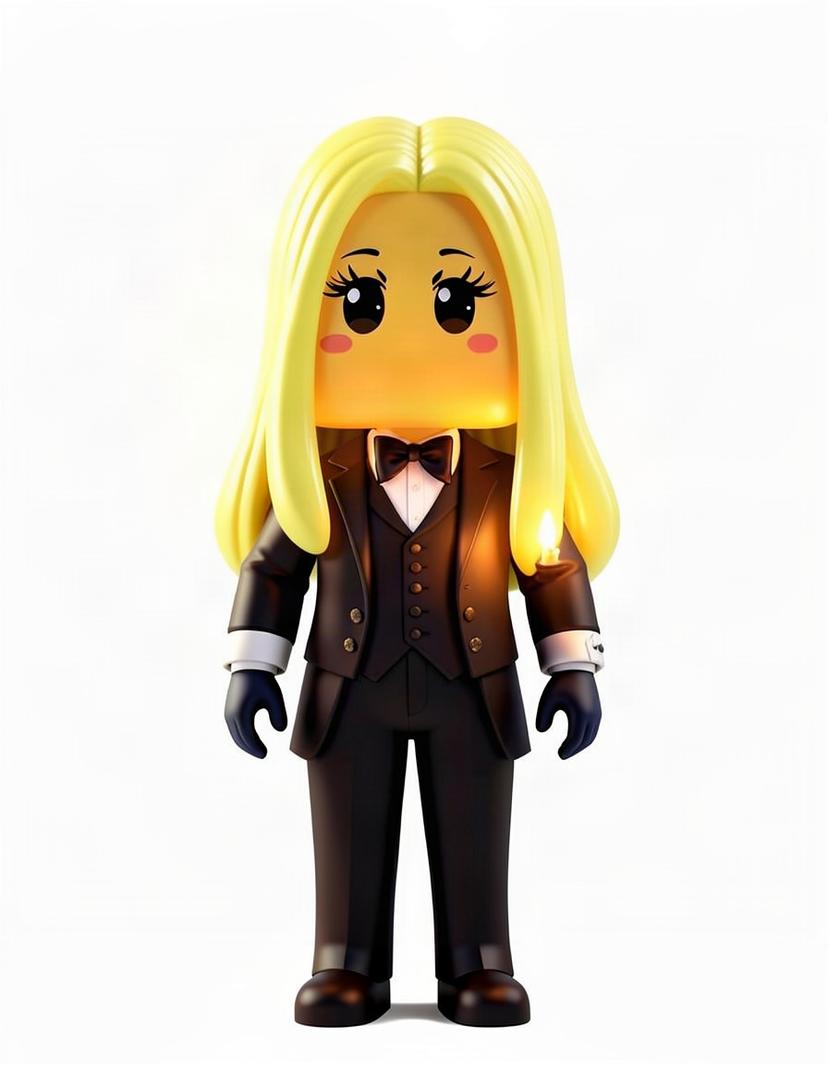 Lumi Pearl, a Roblox OC made on GenTube