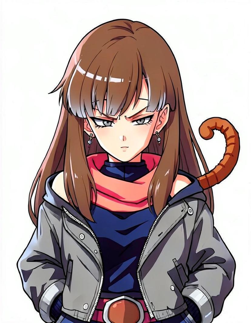 Astra Vex, a Dragon Ball OC made on GenTube