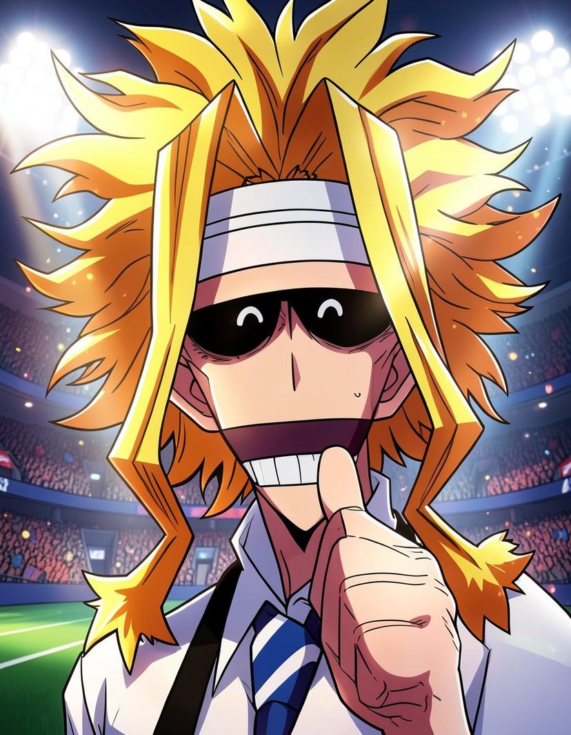toshinori yagi, a My Hero Academia OC made on GenTube