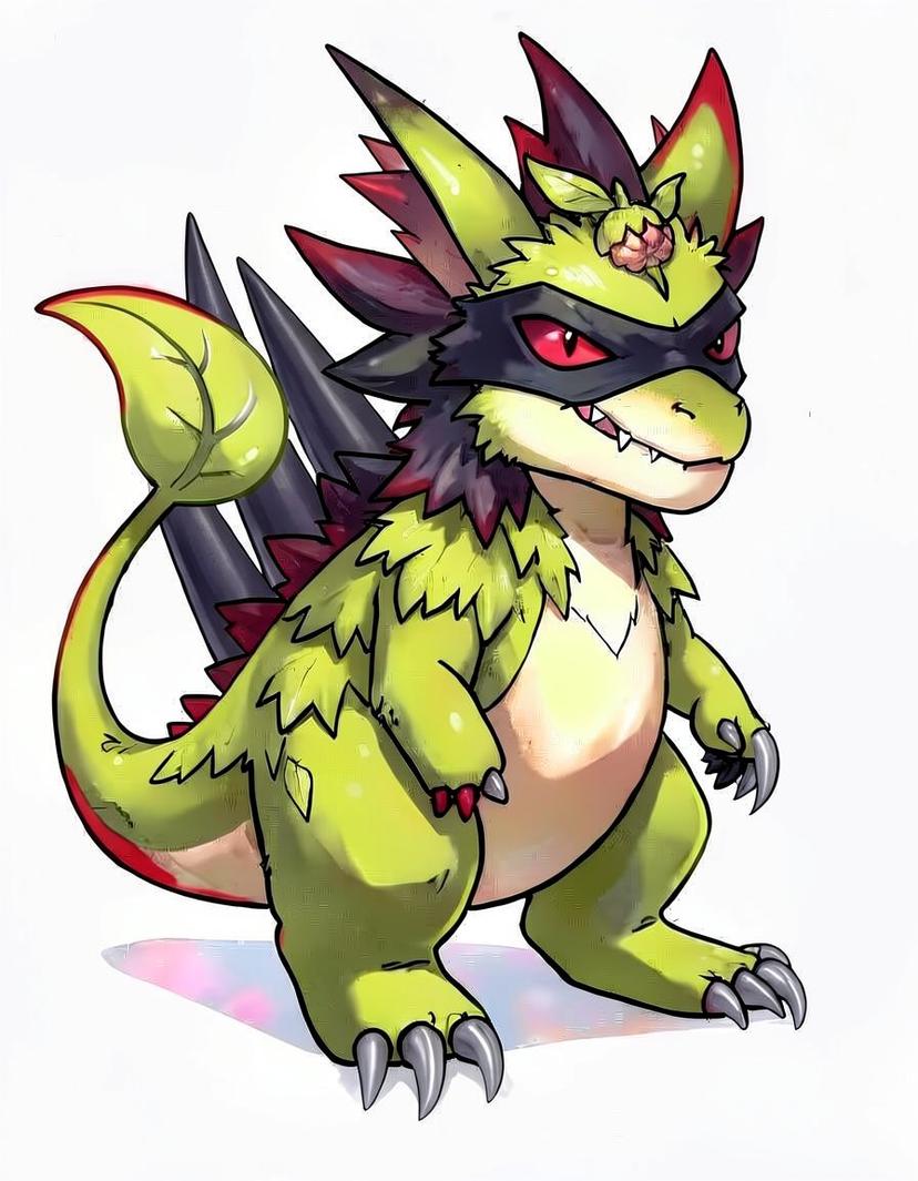 leafiosaur, a Pokemon OC made on GenTube